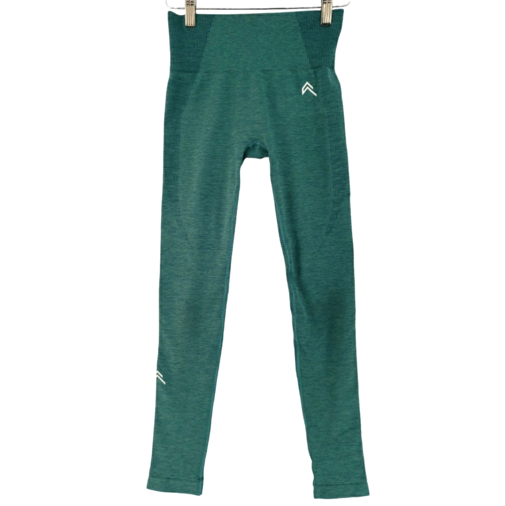Oner Active Seamless High Waisted Legging *S/M in Evergreen Marl Shaping Fit